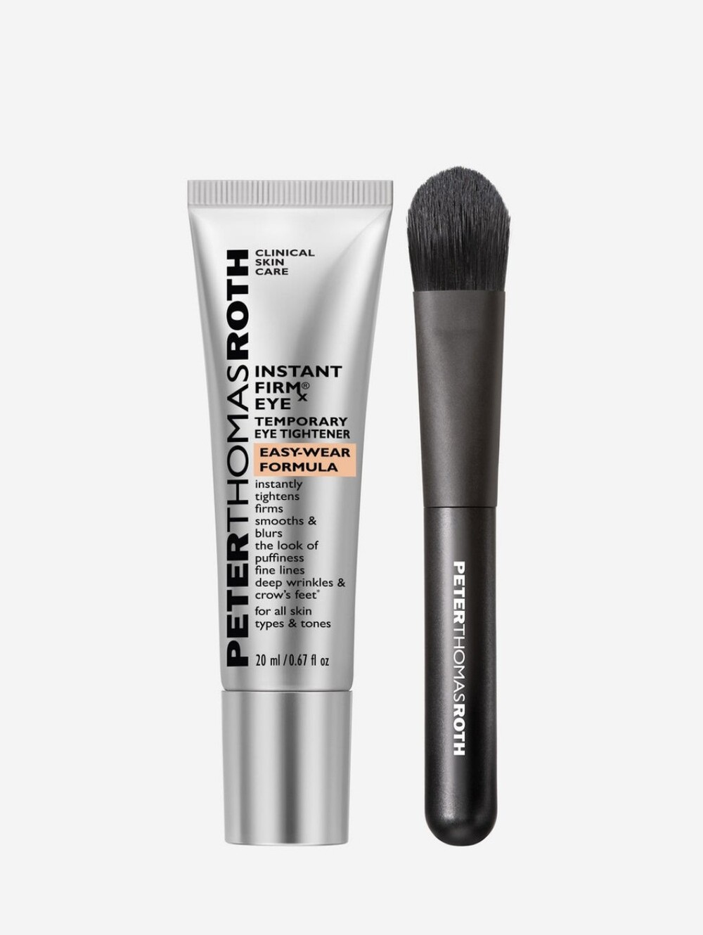 ❤️ Instant Firm Eye Tightener W/Brush Easy-Wear Formula Peter Thomas Roth PTR